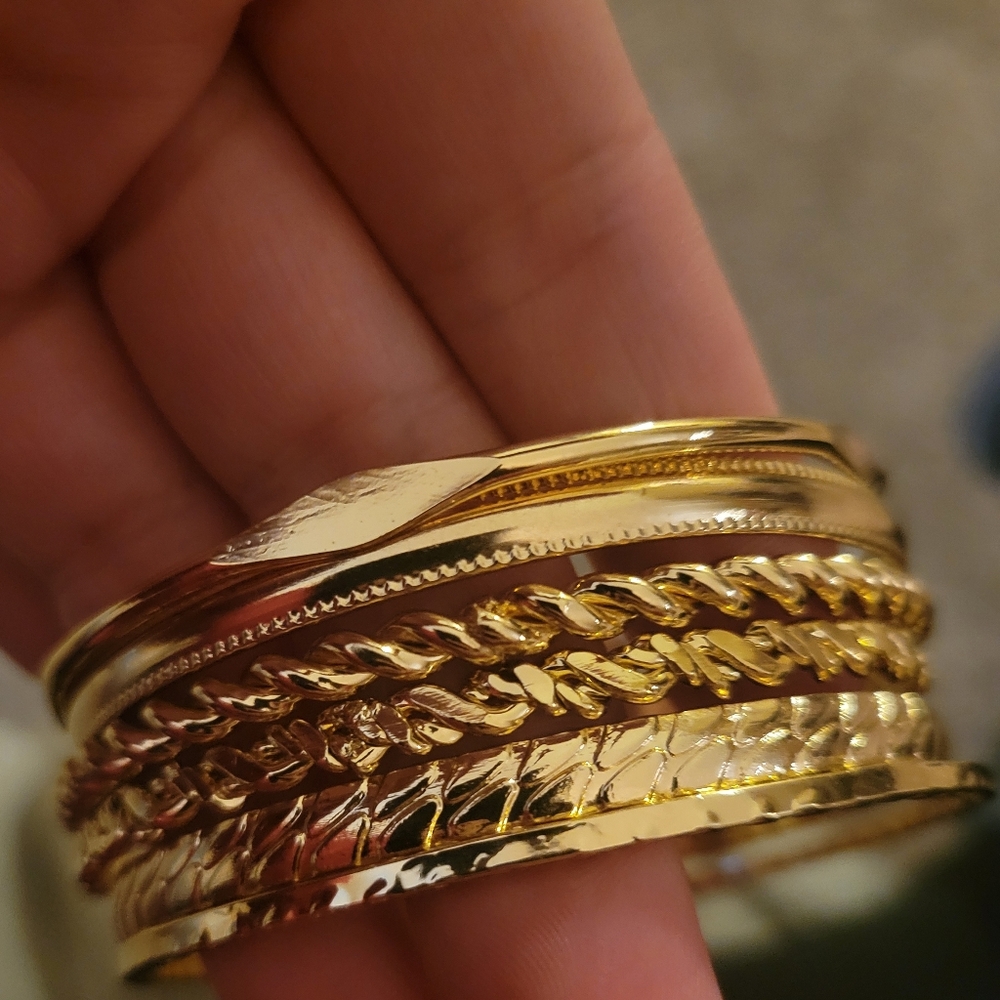 Gold Braclets